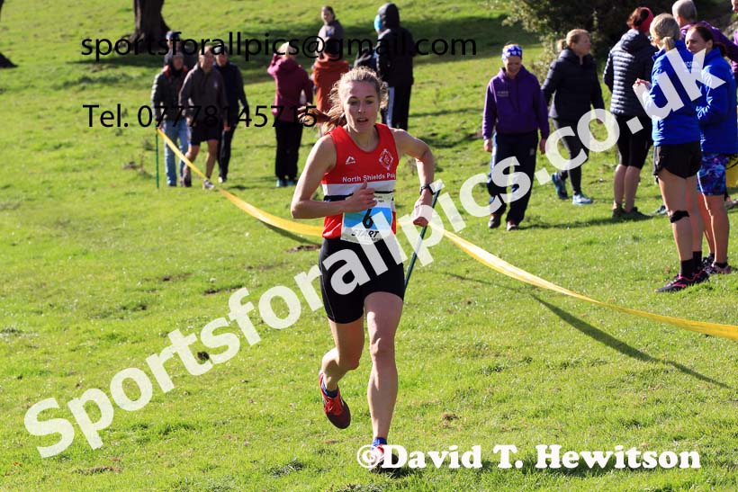 Senior and Masters Women, 2022 NECAA Cross Country Relays, Thornley Hall Farm, Peterlee, County Durham, October 15th. Photo: David T. Hewitson/Sports for All Pics
